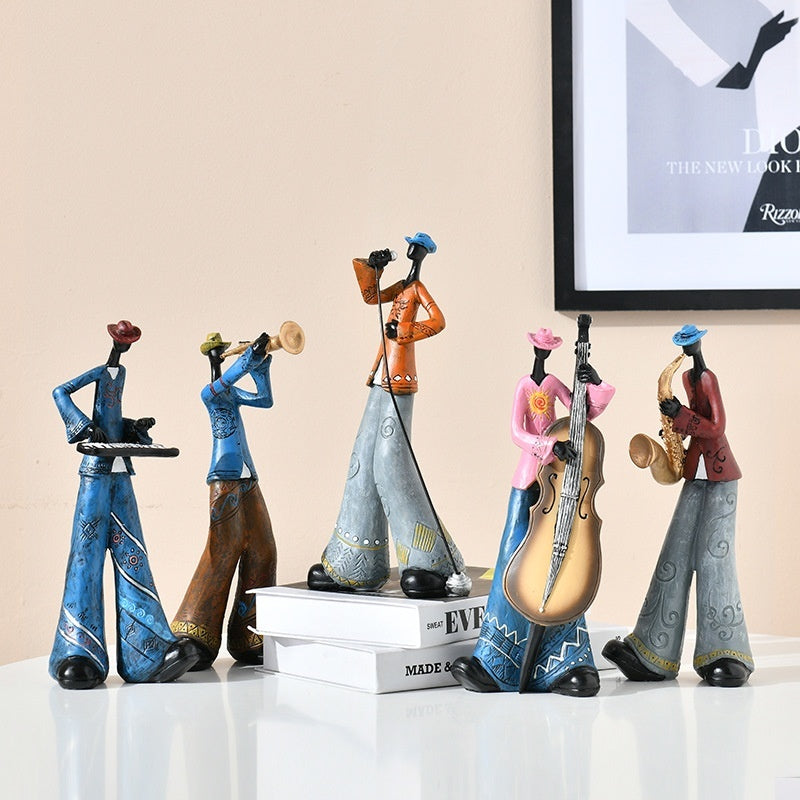 ジャズ・ミュージシャンオブジェ