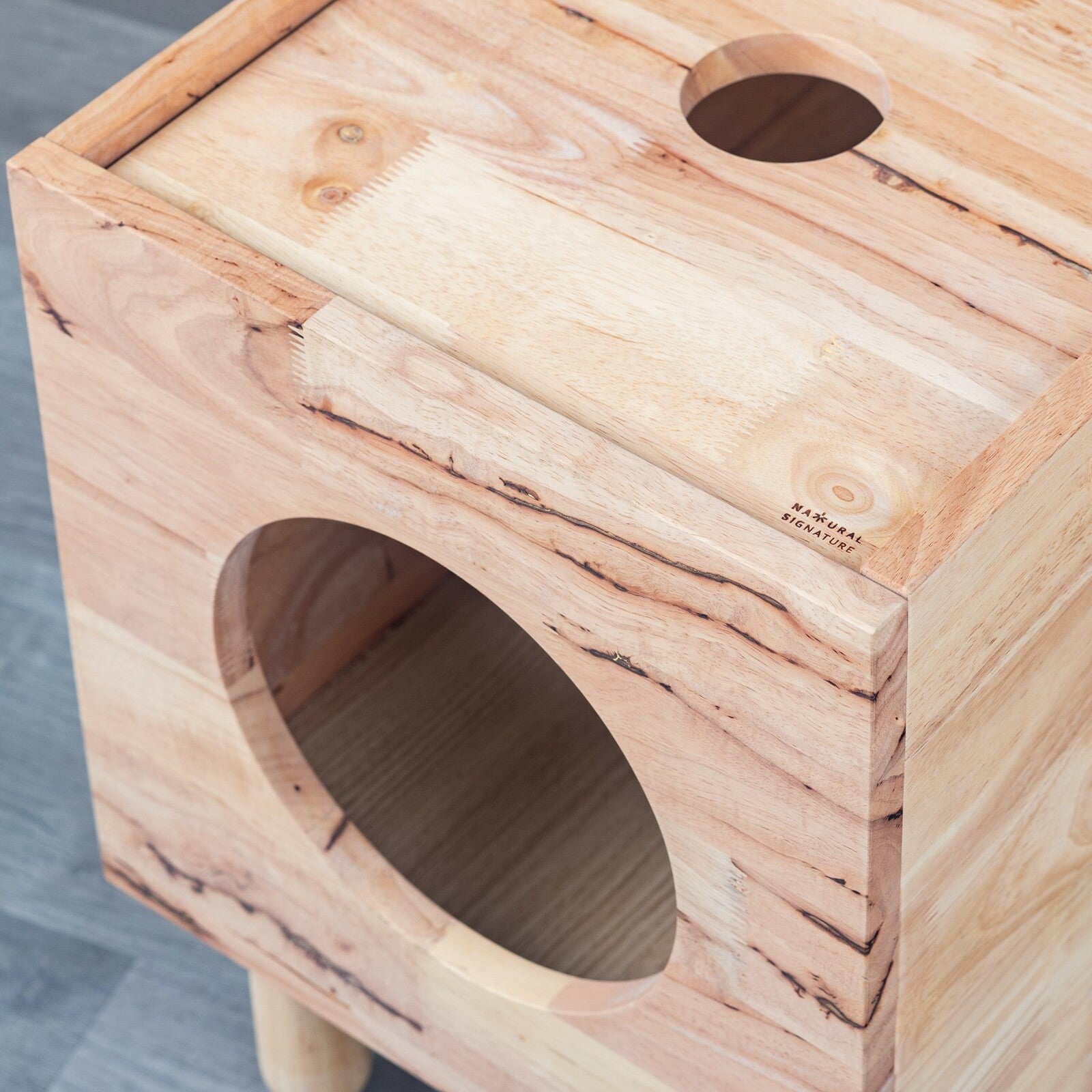 天然木製 キャットハウス