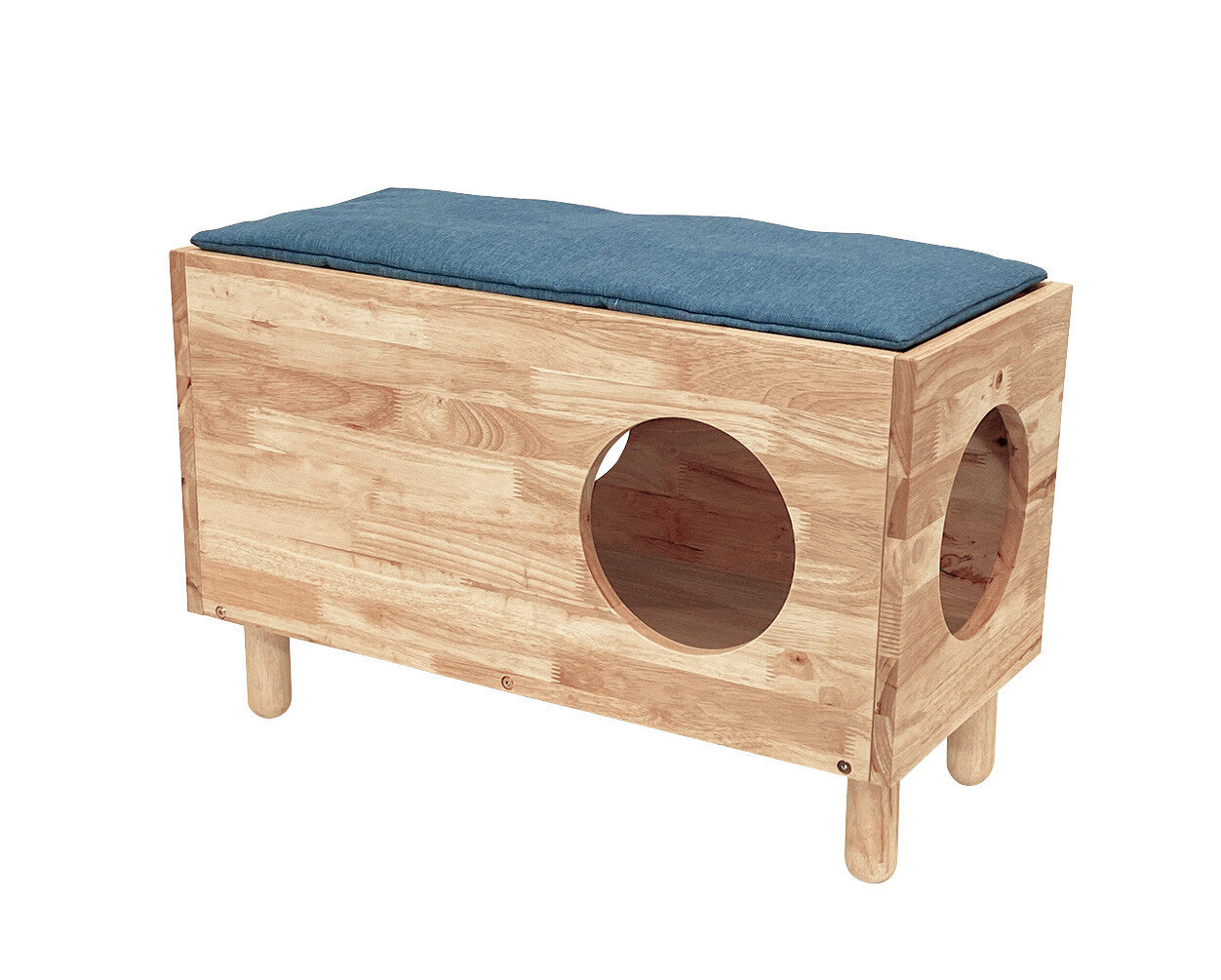 天然木製 キャットハウス
