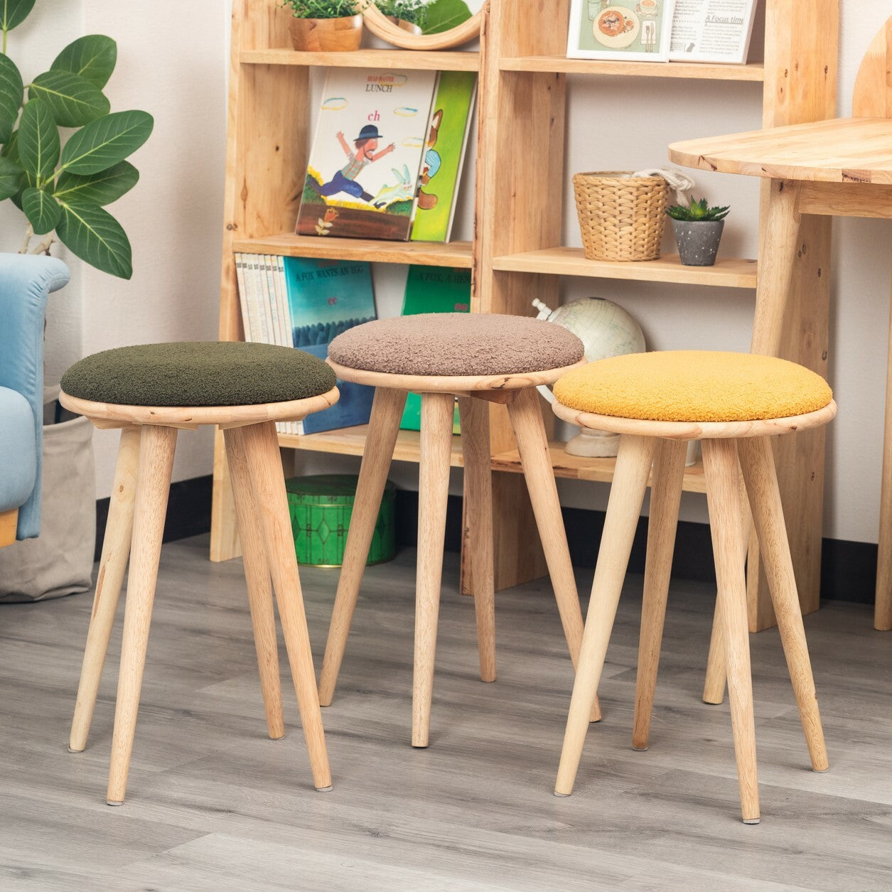 もこもこ スツール