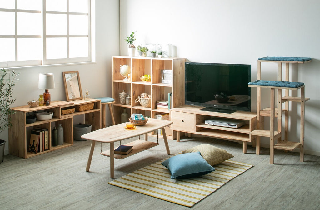 ラバーウッド センターテーブル