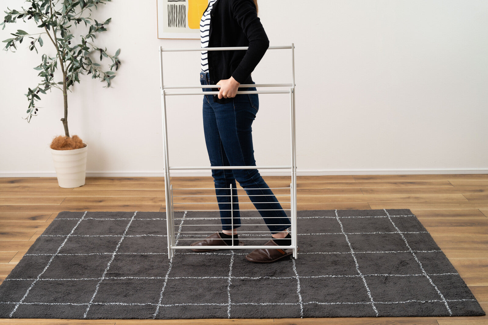 折りたたみ式 フォールディングハンガー