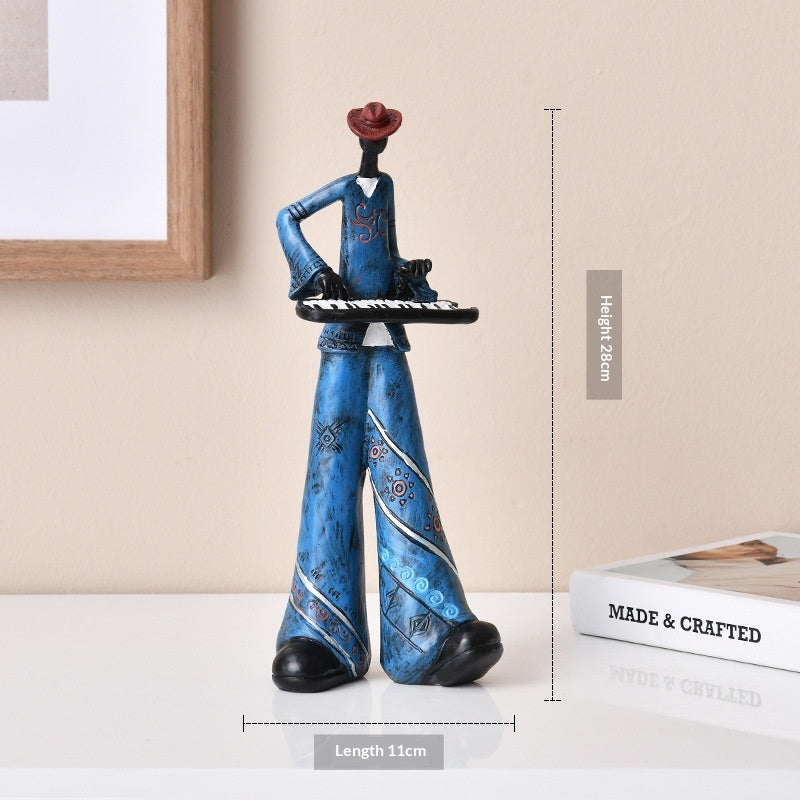 ジャズ・ミュージシャンオブジェ