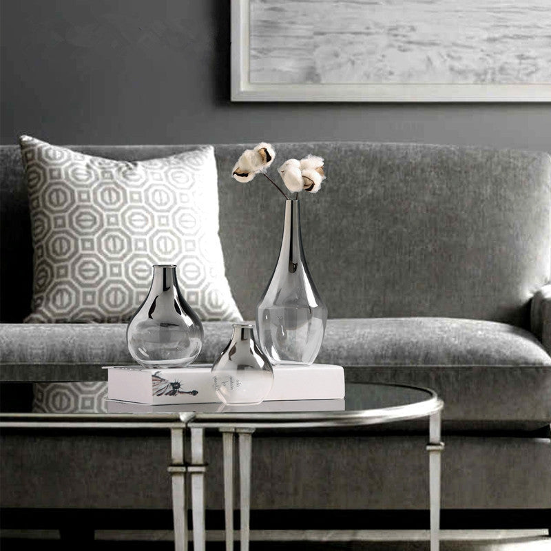 ガラス フラワーベース