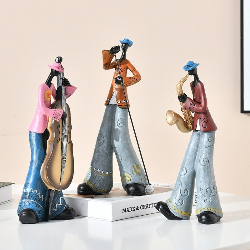 ジャズ・ミュージシャンオブジェ