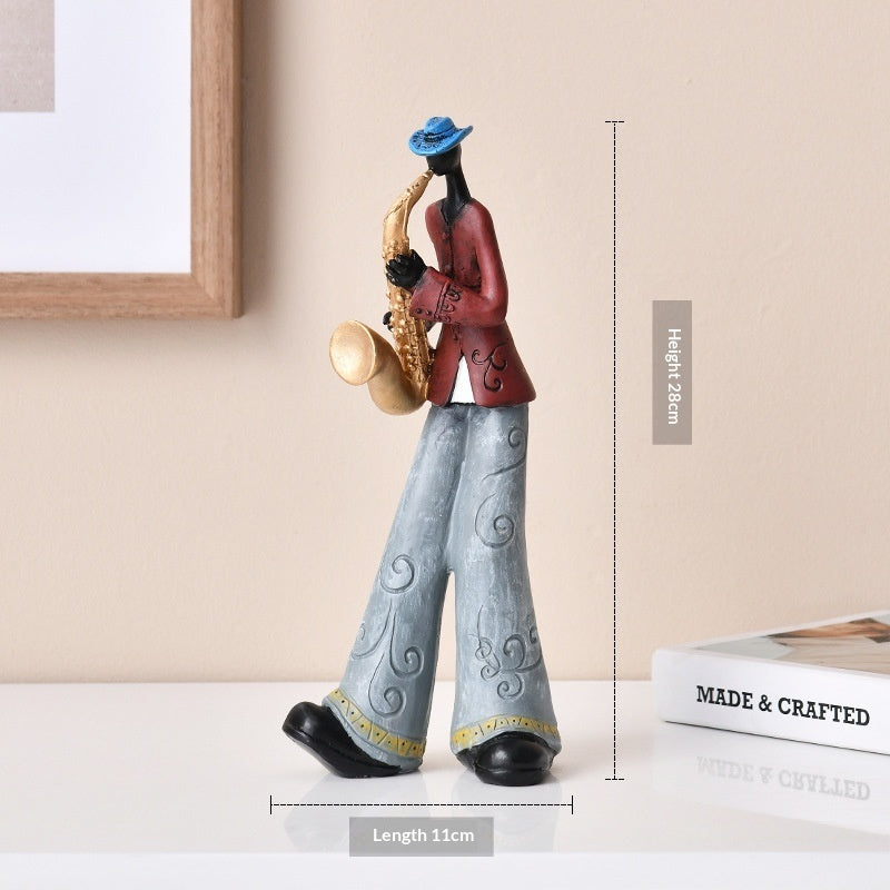 ジャズ・ミュージシャンオブジェ