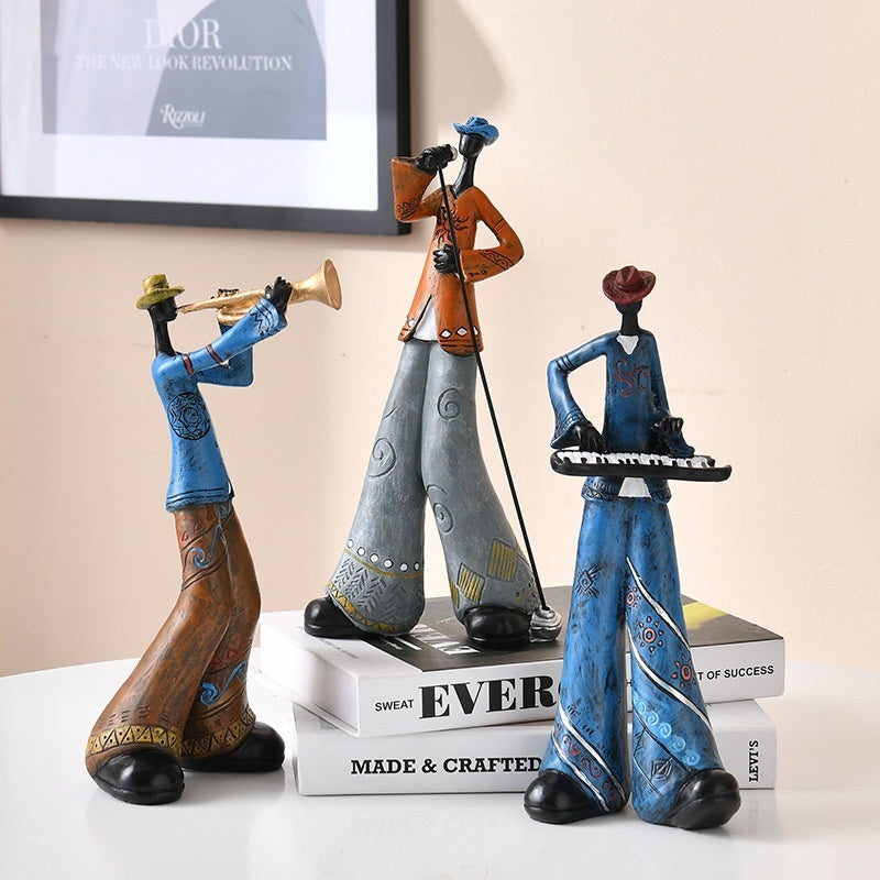 ジャズ・ミュージシャンオブジェ