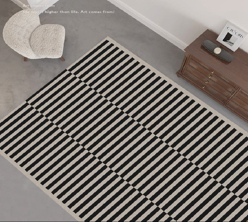 北欧モダン リビングラグ