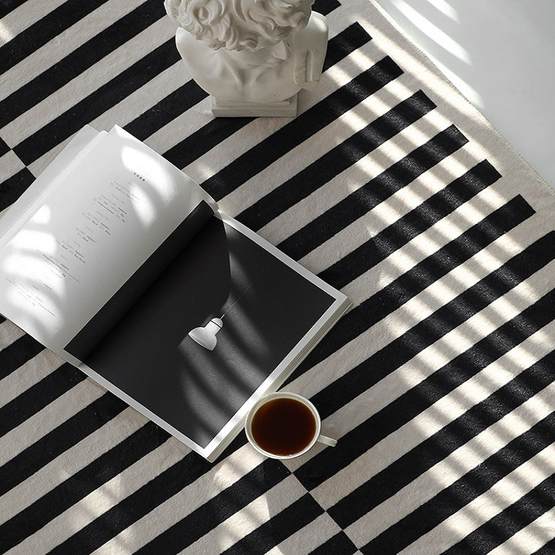 北欧モダン リビングラグ