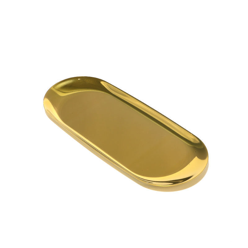 ステンレス 楕円トレイ