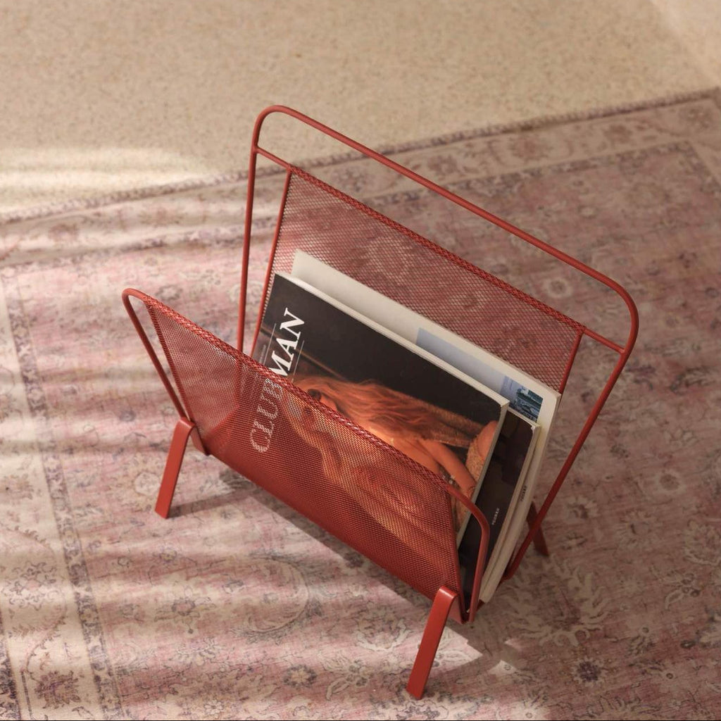 メタルメッシュ マガジンラック