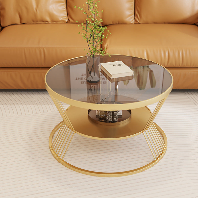 円形 ガラステーブル