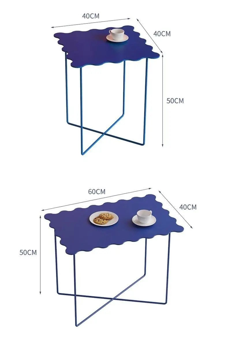 モダン波形 サイドテーブル