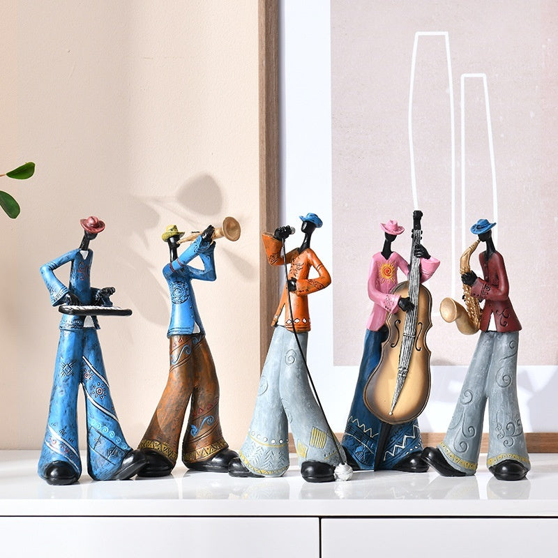 ジャズ・ミュージシャンオブジェ