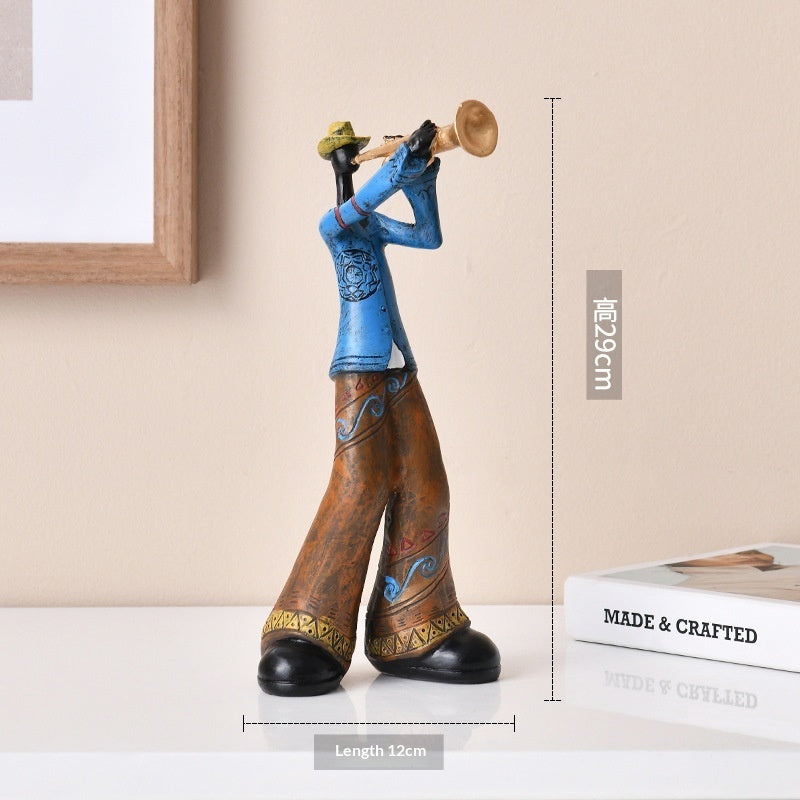 ジャズ・ミュージシャンオブジェ