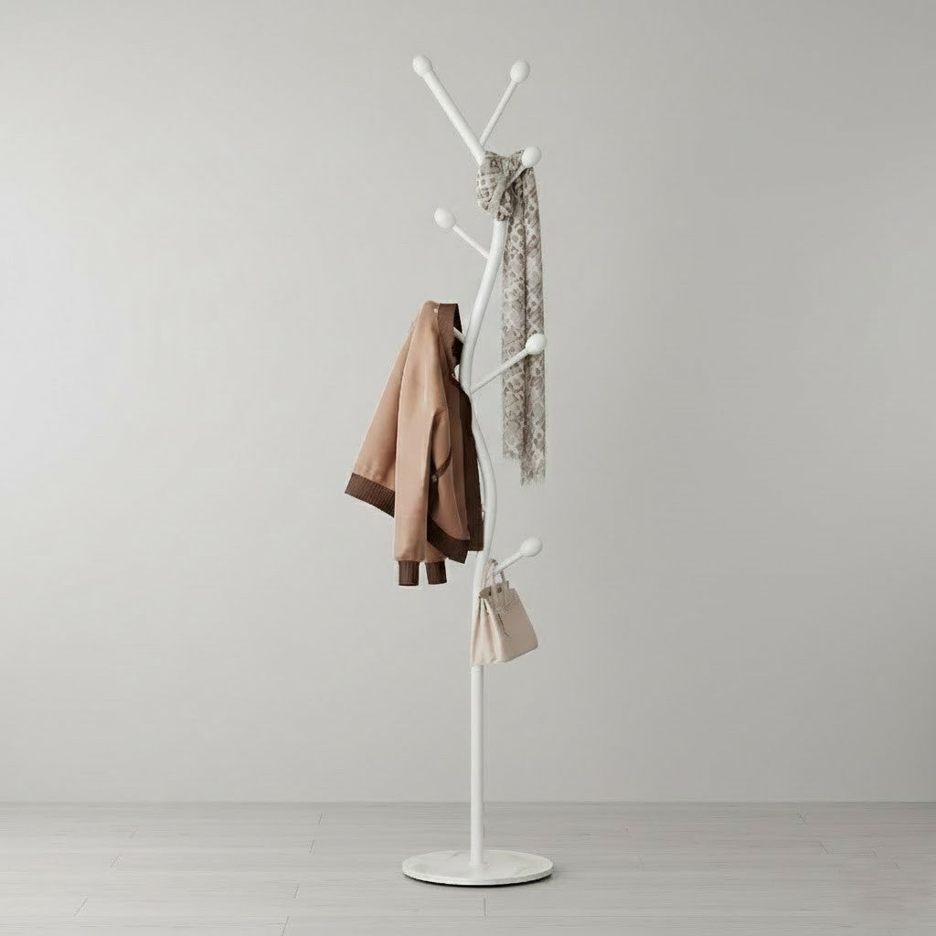 岩板ベースのハンガーラック